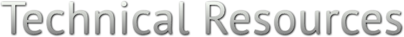 Technical Resources Technical Resources